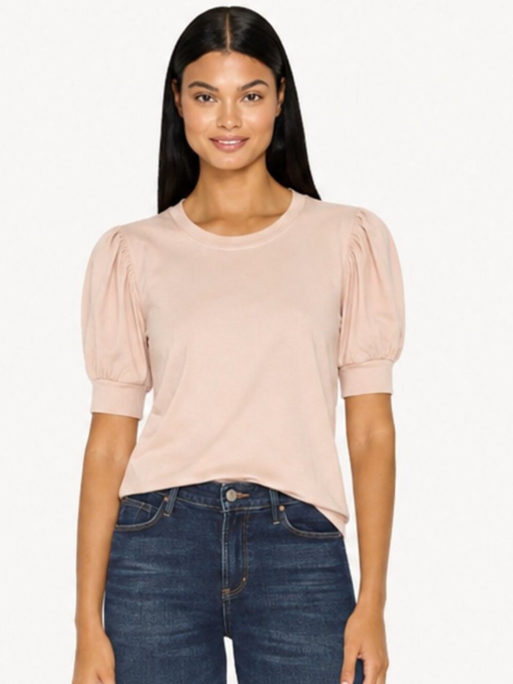 Frame Frankie Tee in Rose - Size S